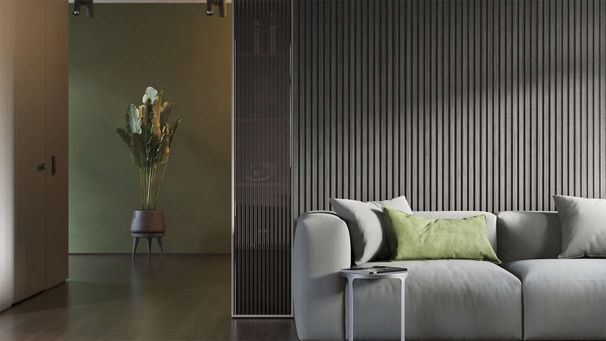planeo Panneaux acoustiques - Chêne gris - 2400 x 525 x 18mm (PU-A-006)