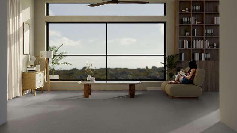 Revêtement Gerflor CV - TEXLINE Nature 2376 Smooth Tierra