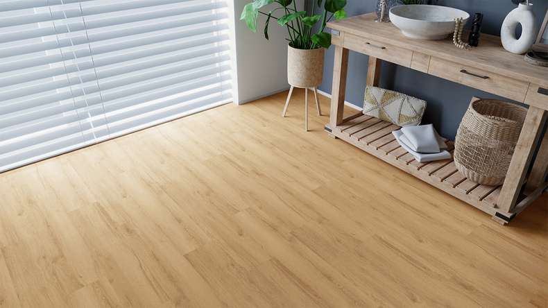 planeo Sol design à clipser - Eco Home&Health Rustic Oak Sand | Isolation phonique intégrée (LO-EK-03)