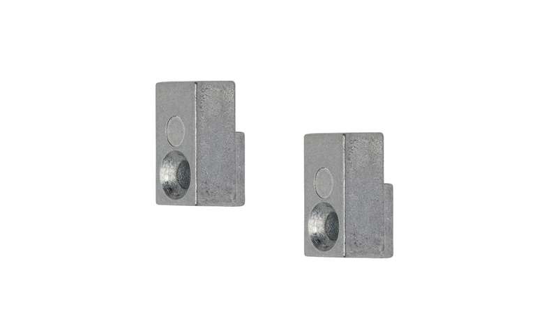 planeo Support vertical - noir 2 pces