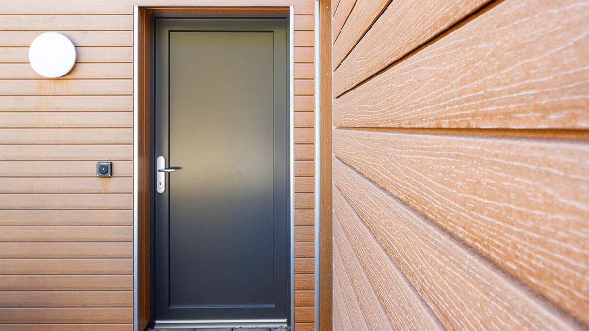 planeo Fassado - bardage composite façade Prime brun ambré