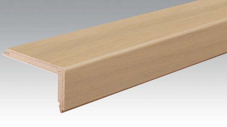 Profilé de nez de marche MEISTER en parquet Profilé en L aspect authentique lessivé 9015