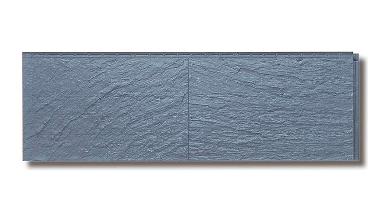 Zierer façade aspect ardoise SS1 - 1115 x 359 mm anthracite en PRV