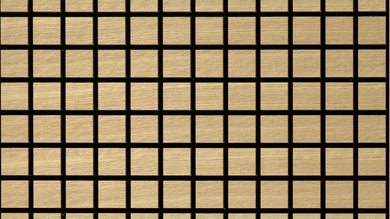 Skaben Panneau acoustique SilentWall Cube - Chêne brun clair - 61 x 61 cm
