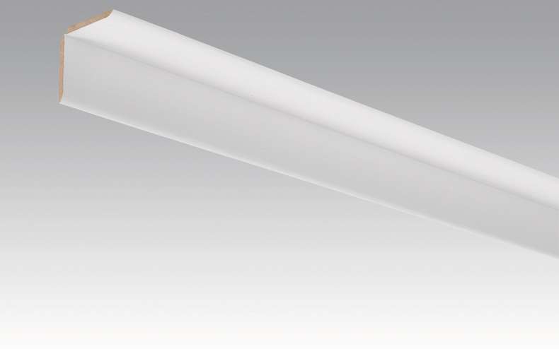 Plinthes MEISTER plinthes pliées Whiteline 4074 - 2380 x 70 x 3,5 mm