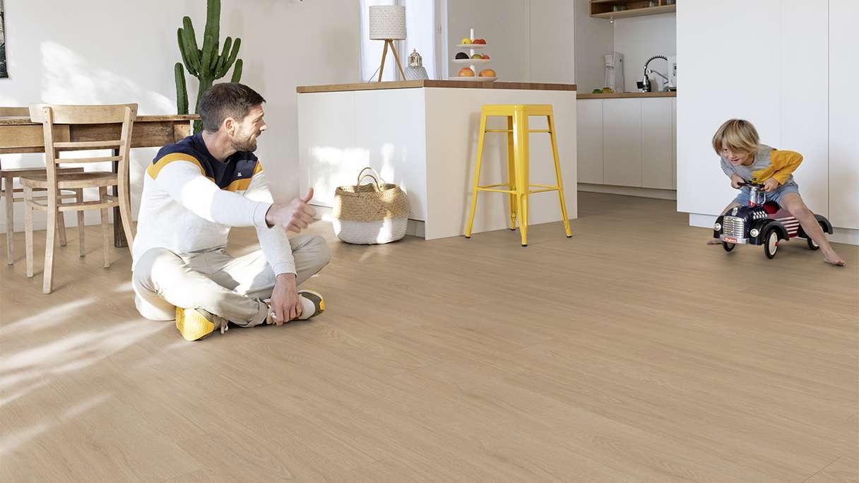 Vinyle à clic Gerflor - Senso Premium Rigid Acoustic Country natural | Isolation phonique intégrée (40441628)