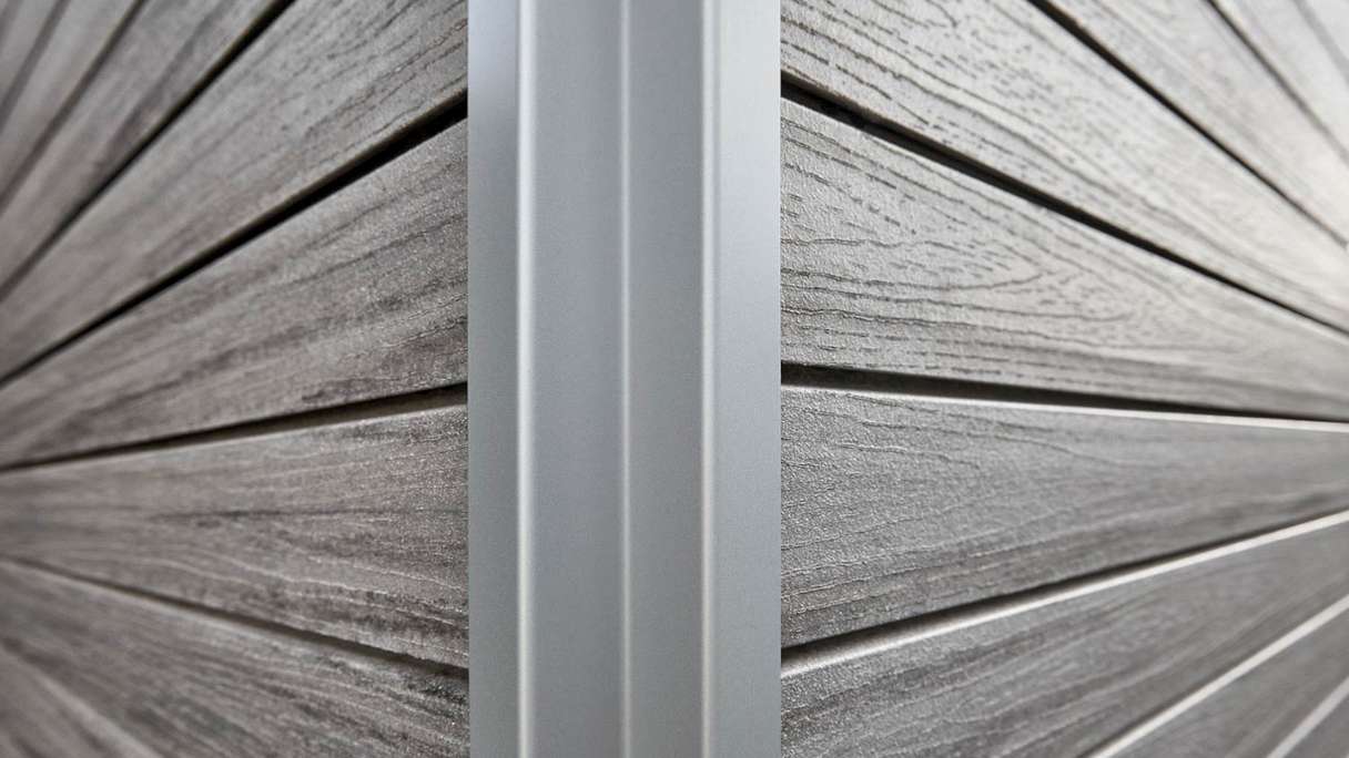 planeo Fassado - bardage composite façade gris graphite