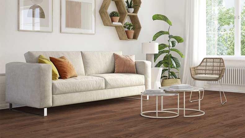 Forbo Allura Wood 70 Vinyle à coller - Deep Country Oak (60302DR7)