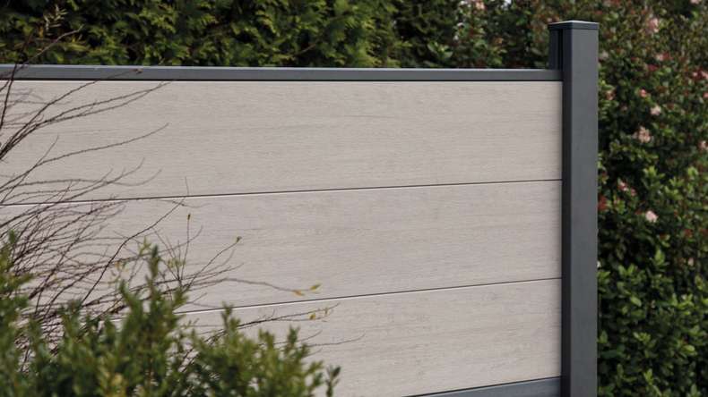 planeo Gardence Strong XL - Profil unique BiColor Sable 1800 x 253 mm