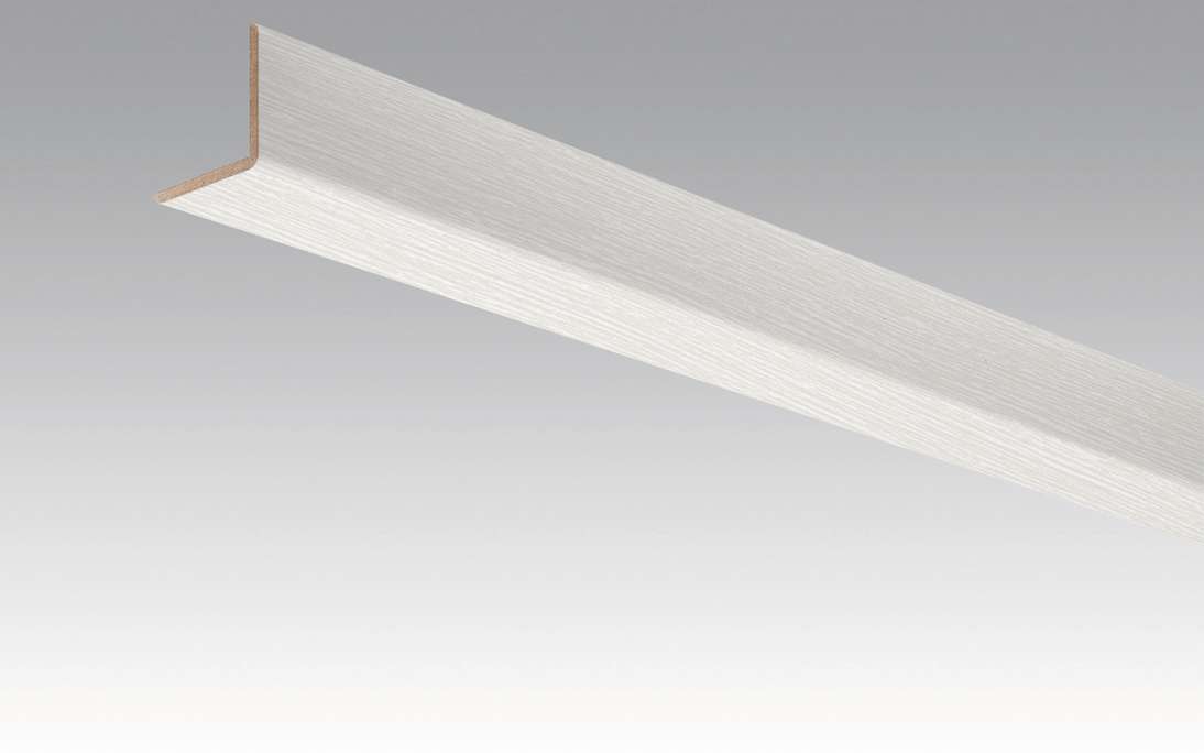 MEISTER Plinthes Plinthes d'angle Fineline blanc 4029 - 2380 x 33 x 3,5 mm