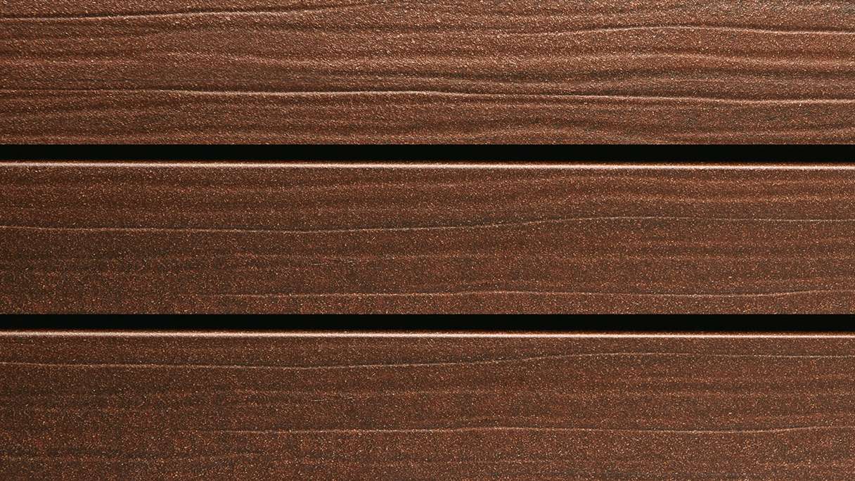 planeo Fassado - bardage composite façade Prime châtaigne brune