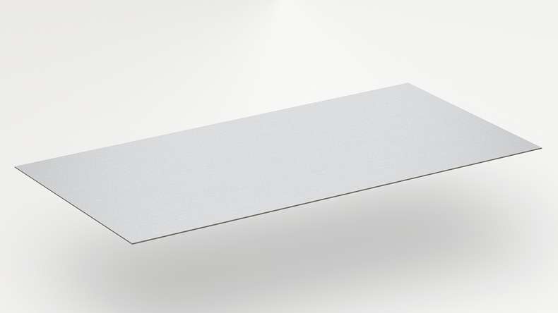 planeo Revêtement mural SPC - CeraRock Tile Stripes Concrete White 120 x 60 cm