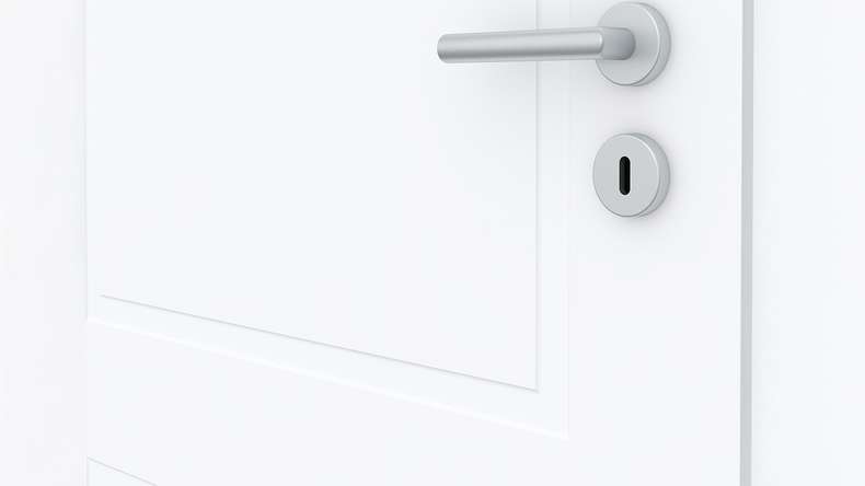 planeo Porte intérieure design PUREA Essence 2 laque blanche 9003 chant design | laqué - 1985 x 610|735|860|985 mm
