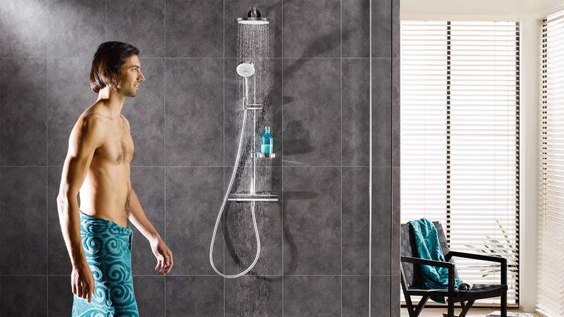 planeo StrongWall - Revêtement mural plastique graphite 65 x 37,5 cm