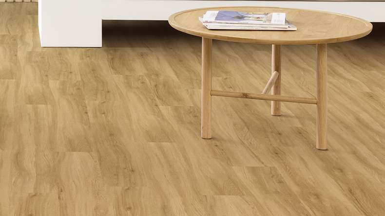Gerflor Vinyle à clic Rigide - Création 40 Clic Quartet Miel | Aspect authentique (60600870)