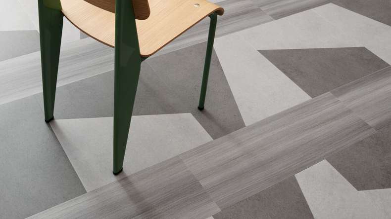 Forbo Allura Wood 55 Vinyle adhésif - Grigio Twine 750 x 250 mm (63658DR5)