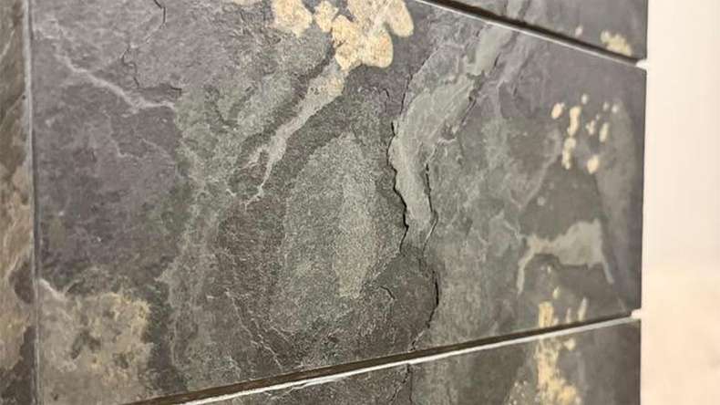 planeo EVOLITH Slate&Stone - revêtement mural en pierre naturelle Terracrust 1220 x 610 mm