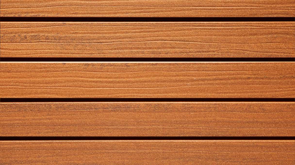 planeo Fassado - bardage composite façade Prime brun ambré