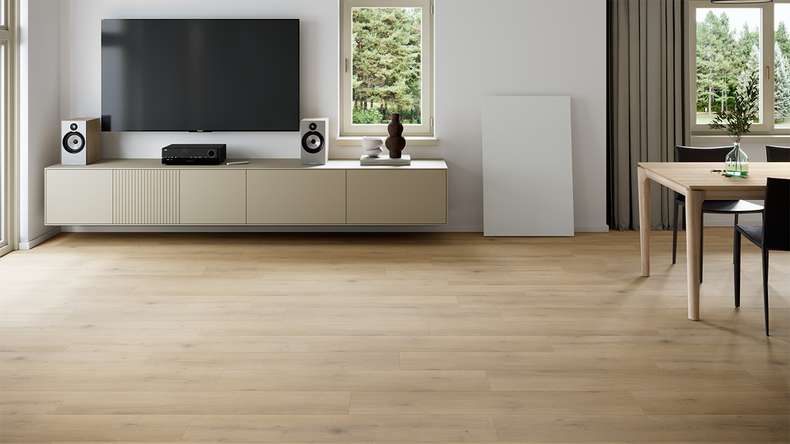 planeo Vinyle à clic rigide - Coastline Oak | Isolation phonique intégrée (DF-K-032-055)