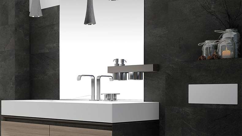 planeo Revea - revêtement mural plastique Slate Matt 60 x 30 cm
