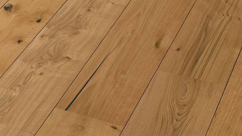 MEISTER Sol en bois Lindura HD 400 - 08915 Chêne authentique verni ultra mat 2200 x 205 x 11 mm (500214-2200205-08915)