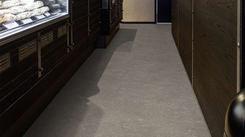 Revêtement de sol industriel Gerflor - Creation 70 Connect Dock Taupe (36900087)