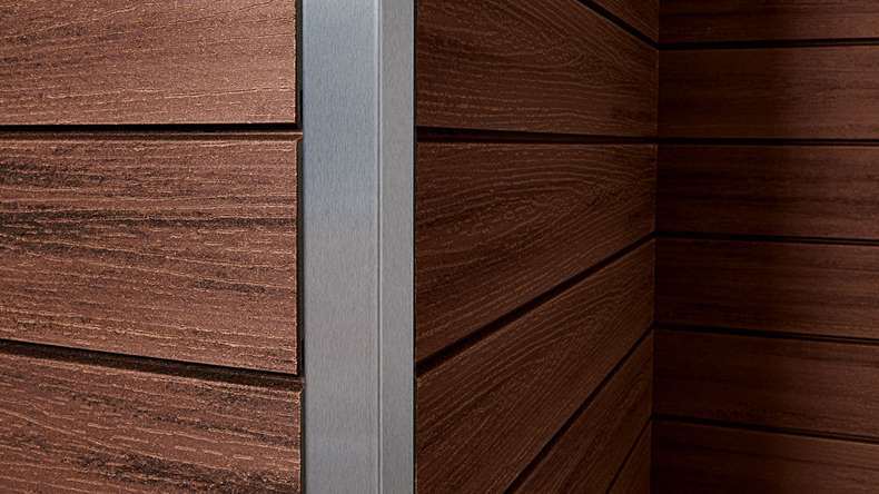 planeo Fassado - bardage composite façade châtaigne XL 6 m