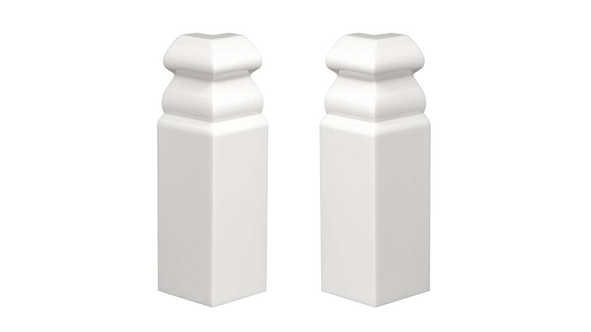 planeo Angles extérieurs profilé hamburger 16 x 80 mm - 2 pces