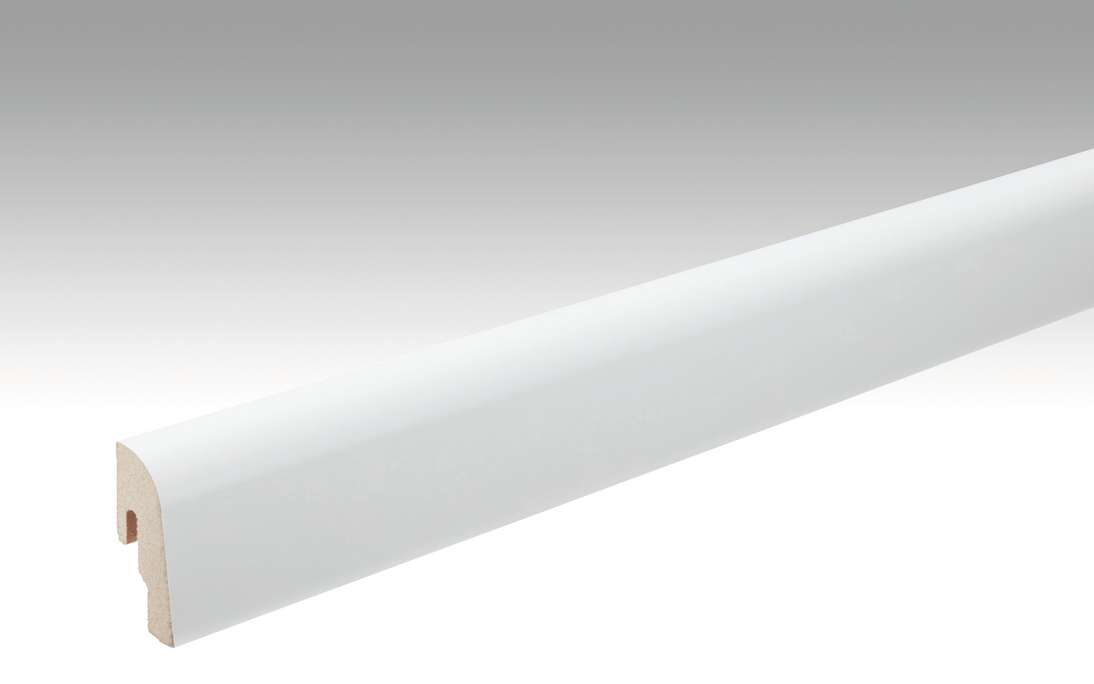 Plinthes MEISTER Blanc à peindre DF 2222 - 2380 x 50 x 22 mm
