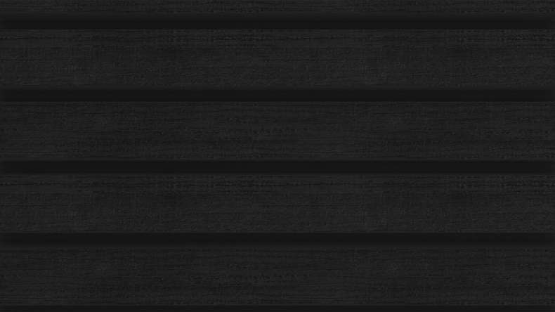 planeo LINEA Wide - Revêtement de façade en WPC CoEx, noir, 2900 x 181 mm