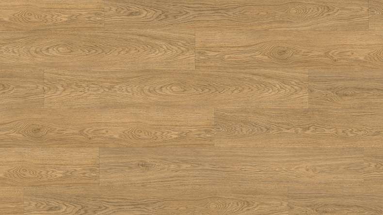 Gerflor vinyle à coller - Creation 70 Lounge Oak Golden | Grain synchronisé