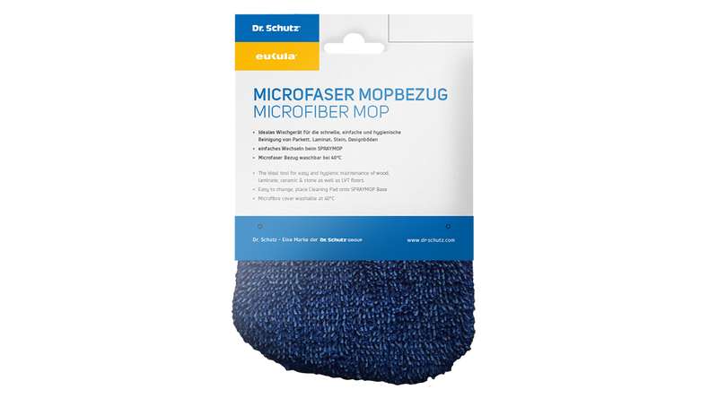 Housse de balai à franges en microfibres Dr. Schutz