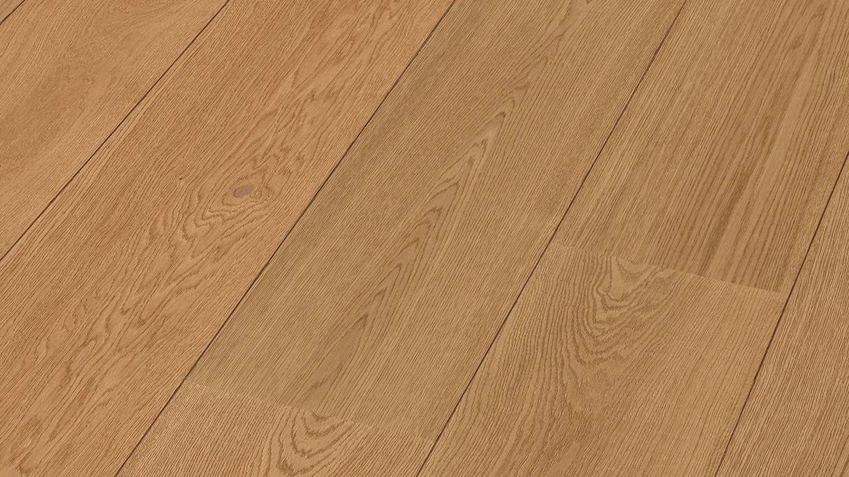 Sol en bois MEISTER Lindura HD 400 - 08907 Chêne huilé naturel 2200 x 270 x 11 mm (500213-2200270-08907)