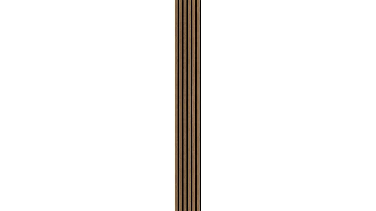 Skaben Panneau acoustique SilentWall Comfort - Chêne rustique - 250 x 30 cm