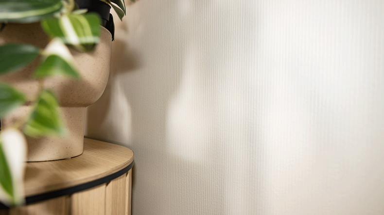 Revêtement mural SPC planeo - CeraRock Tile Stripes Concrete Cream XL 280 x 117,5 cm