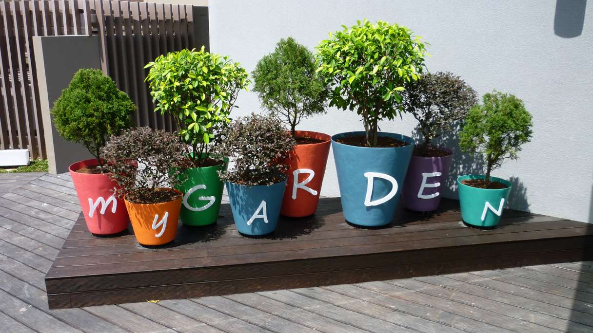 planeo terrasse bois - Bambou foncé lisse/rainuré