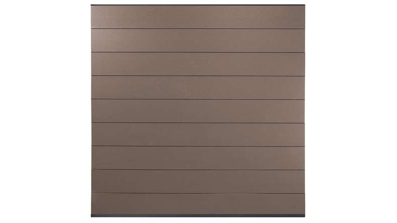 planeo Classic - Clôture à emboîter BPC marron