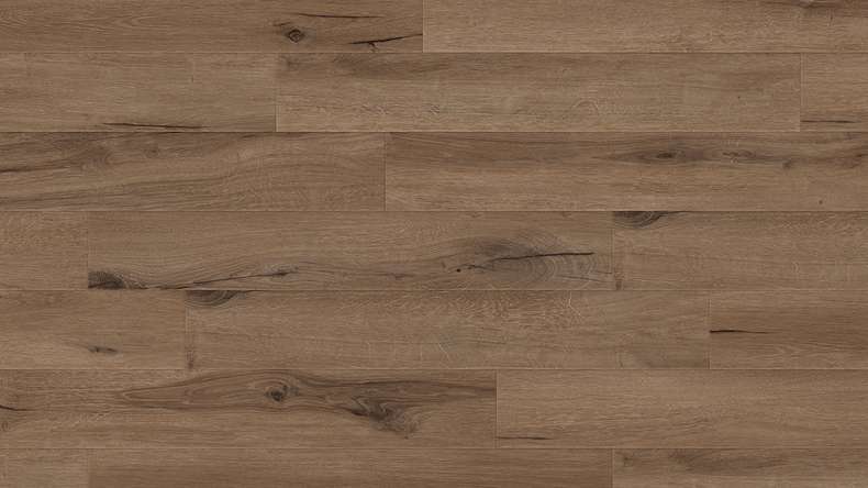 Gerflor Vinyle à clic Rigid - Création 40 Clic Acoustic Cedar Dark Brown | Isolation phonique intégrée (61311605)