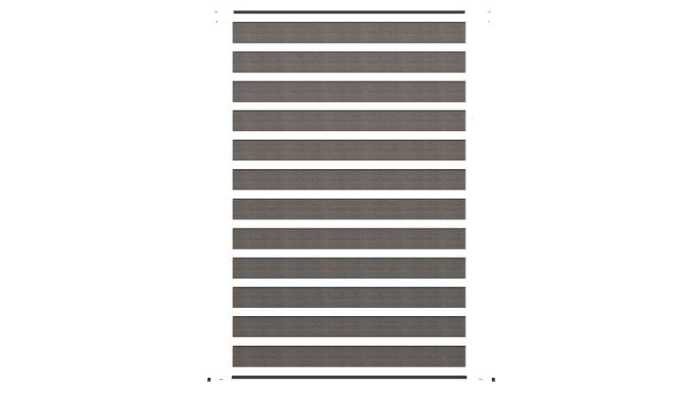 planeo INFINITY - Clôture à emboîter WPC CoEx gris foncé 176 x 183 cm