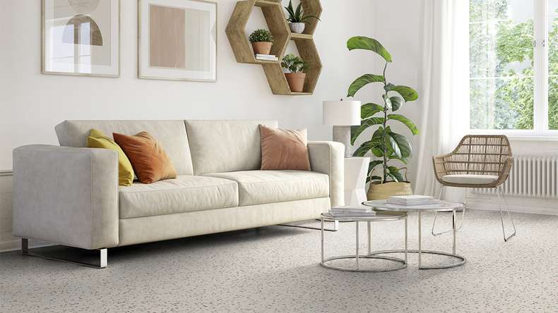 Revêtement de sol Gerflor CV - TEXLINE Nature 2144 Confetti Beige