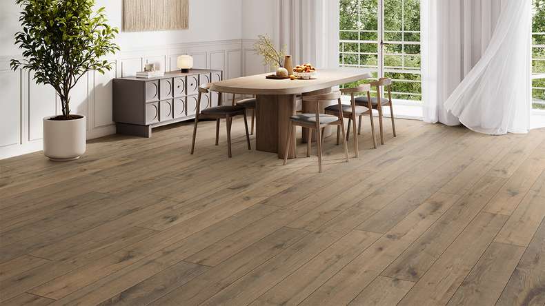 planeo Sol design - Eco P.U.R.E. XL 2m Planche Harewood Oak | Isolation phonique intégrée (KRXL-6641)