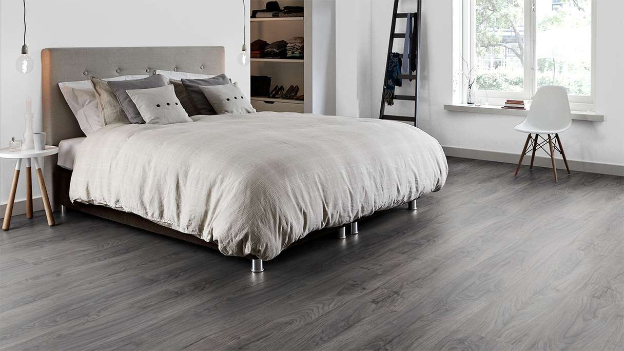 Forbo Allura Wood 70 Vinyle à coller - Chêne Anthracite Rustique (60306DR7)