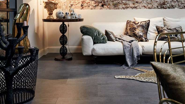 MEISTER Stratifié - MeisterDesign LB 150 Copper iron 6857 | Made in Germany (600003-0857398-06857)