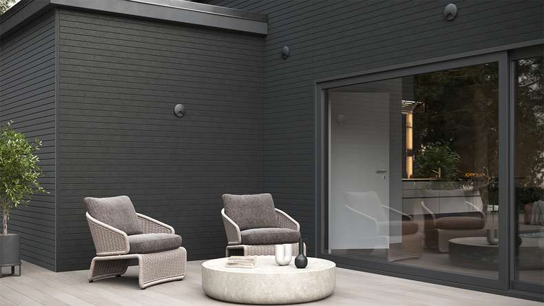 planeo Fassado - BPC Revêtement de façade Ebony 5m (PBF-C20)