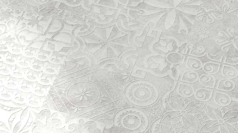 planeo Stratifié - QUADRAIC Relief White Supermatt