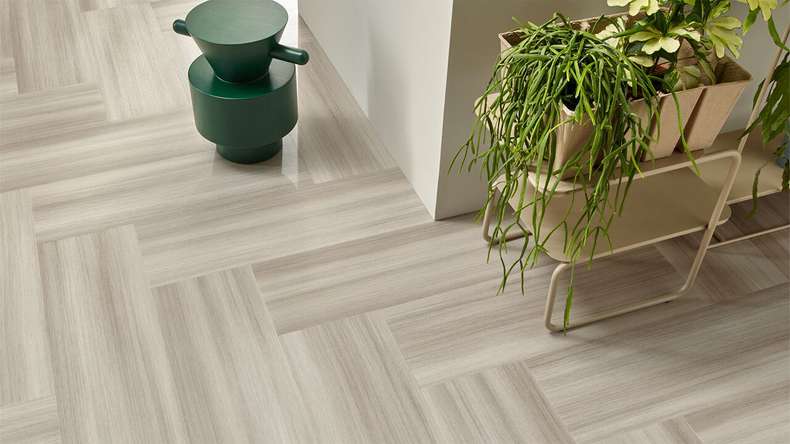 Forbo Allura Wood 70 vinyle adhésif - Shell Twine 750 x 250 mm (63659DR7)
