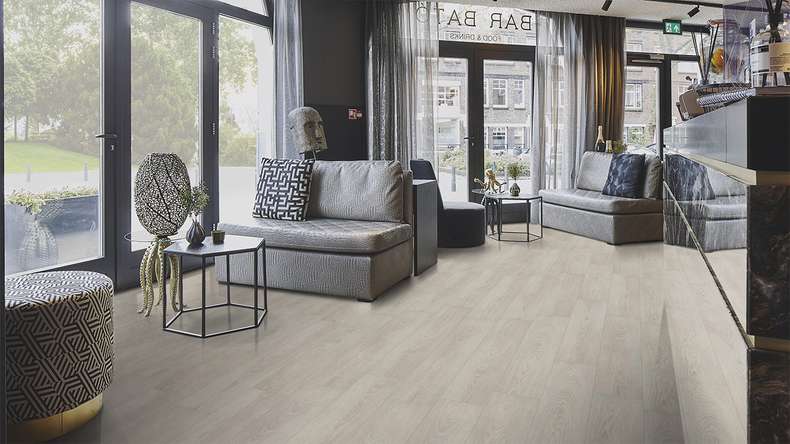 Forbo Allura Wood 40 Vinyle à coller - Bleached Timber (637406DR4_con)