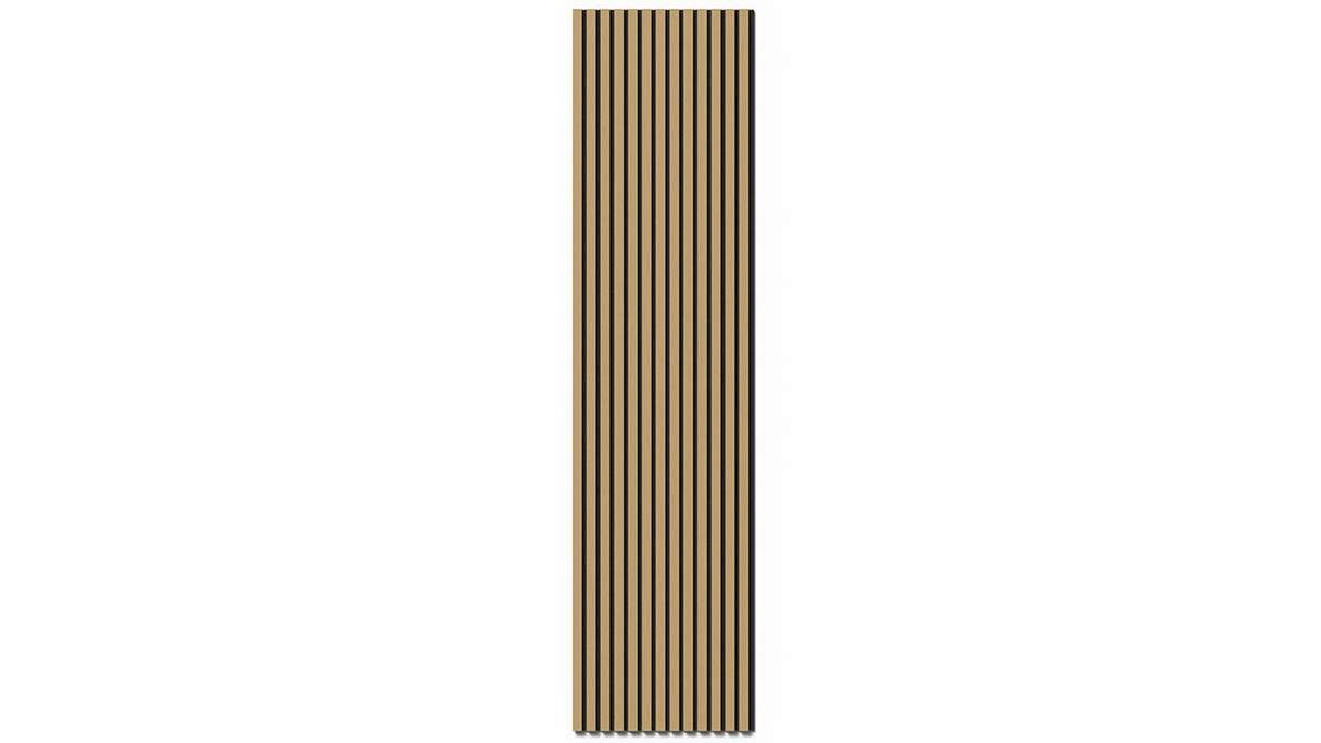 planeo Panneaux acoustiques - chêne naturel 2480 x 600x 21.5 mm | ignifugé
