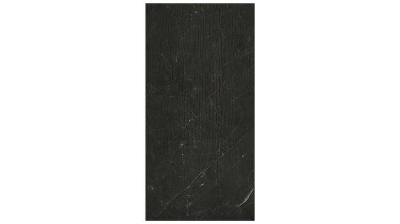 planeo Revêtement mural SPC - CeraRock Tile Stripes Black Slate 120 x 60 cm