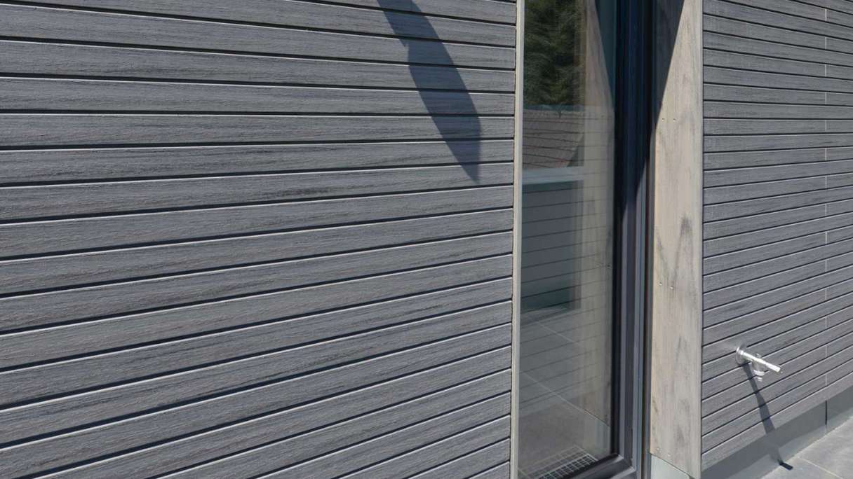 planeo Fassado - bardage composite façade gris graphite